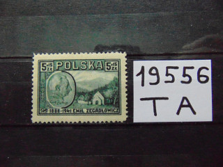 Фото марки Польша марка 1947г *