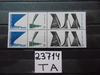 Фото марки Швеция серия 1969г **