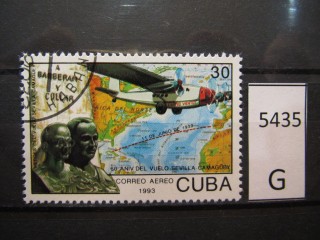 Фото марки Куба 1993г **