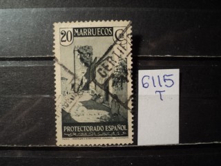 Фото марки Испан. Марокко 1933г