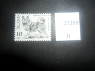 Фото марки Исландия 1980г