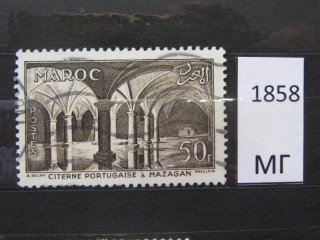 Фото марки Марокко 1955г