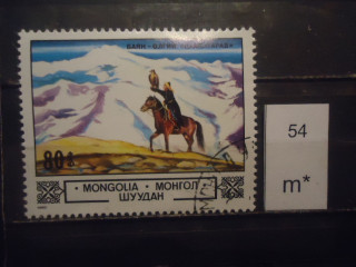 Фото марки Монголия 1982г