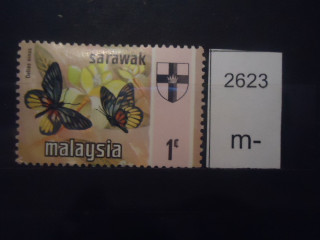 Фото марки Малайзия шт Саравак 1950-52гг *