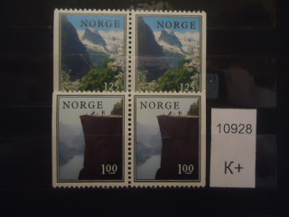 Фото марки Норвегия 1976г пары **