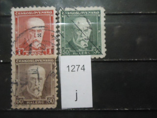 Фото марки Чехословакия 1930г серия