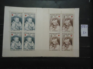 Фото марки Франция 1965г буклет **