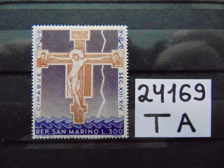 Фото марки Сан Марино марка 1967г **
