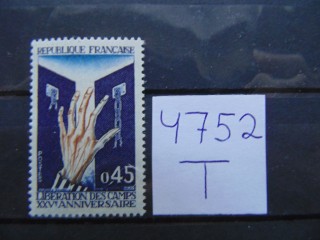 Фото марки Франция марка 1970г **