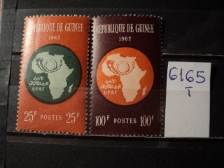 Фото марки Гвинея серия 1962г **