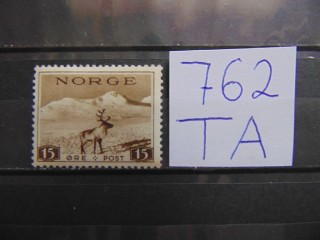 Фото марки Норвегия 1938г *