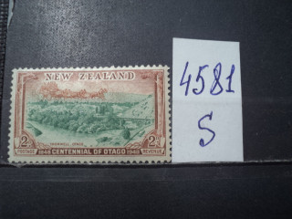Фото марки Новая Зеландия 1948г *