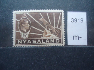 Фото марки Брит. Ньяссаленд 1942г *