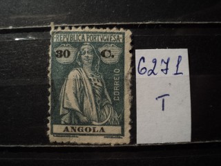 Фото марки Порт. Ангола 1921г