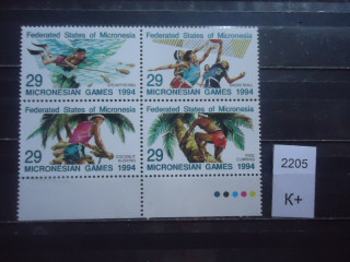Фото марки Микронезия сцепка 1994г **