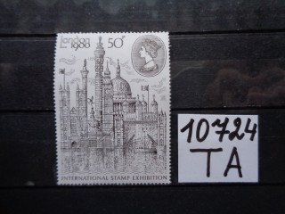 Фото марки Великобритания марка 1980г **