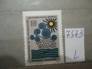 Фото марки Аргентина 1974г **