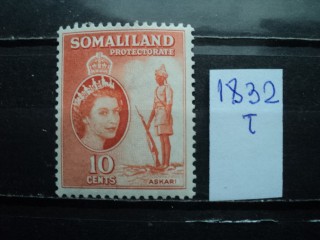 Фото марки Брит. Сомали *
