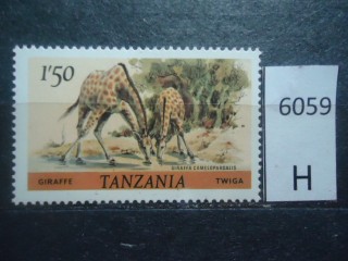 Фото марки Танзания 1980г **