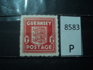 Фото марки Германская оккупация острова Герсей 1942г **