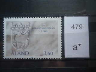 Фото марки Аландские острова 1993г **