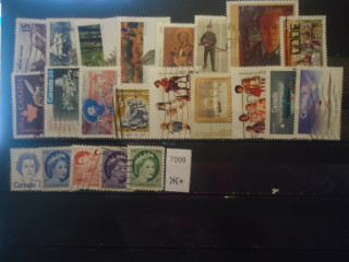 Фото марки Канада Набор марок