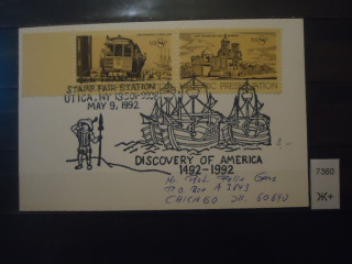 Фото марки США почтовая карточка