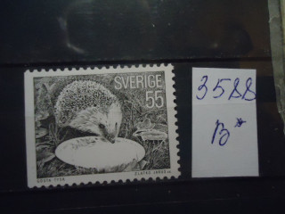 Фото марки Швеция 1975г **