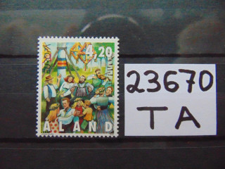 Фото марки Аландские Острова марка 1998г **