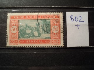 Фото марки Франц. Сенегал 1922г