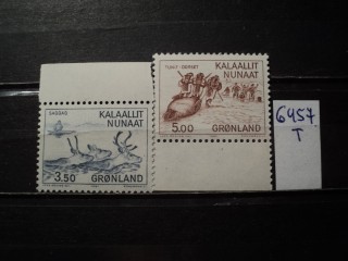 Фото марки Гренландия серия 1981г **