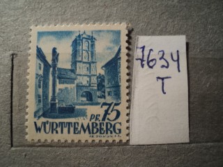 Фото марки Германия зона оккупации Рейланд 1947г **