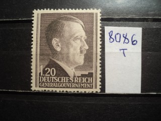 Фото марки Герман. оккуппация Польши 1942г **