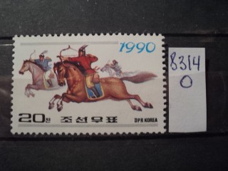 Фото марки Северная Корея 1990г **