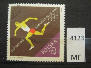 Фото марки Польша 1964г