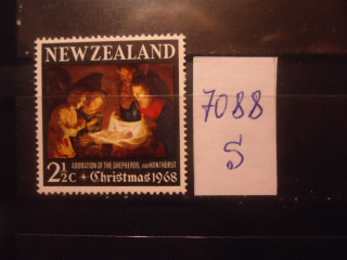 Фото марки Новая Зеландия 1968г **