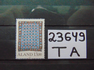 Фото марки Аландские Острова марка 1990г **
