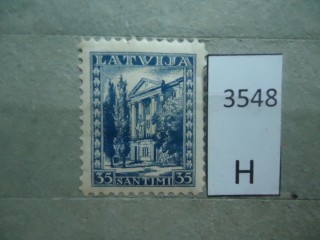 Фото марки Латвия 1934г *