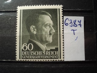 Фото марки Германская оккупация Польши 1942г **