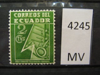 Фото марки Эквадор 1934г *