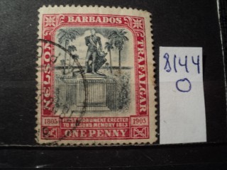 Фото марки Брит. Барбадос 1906г