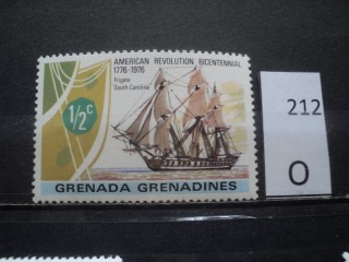 Фото марки Гренада. Гренадины 1976г **