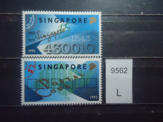 Фото марки Сингапур серия 1995г **