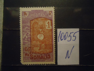 Фото марки Франц. Сомали 1915г *