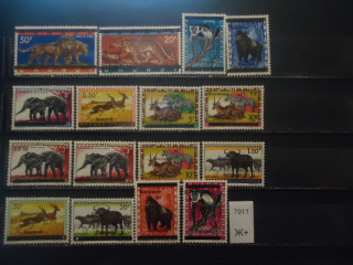 Фото марки Руанда/Урунди 1962г надпечатка **