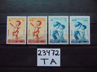 Фото марки Ливан серия авиапочта 1960г **