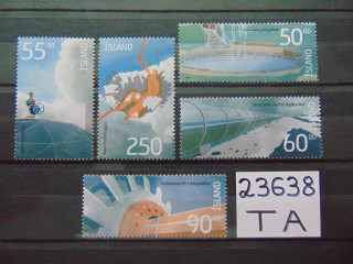 Фото марки Исландия серия 2004г **