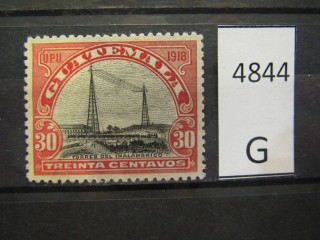 Фото марки Гватемала 1918г