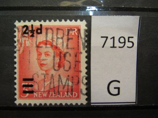 Фото марки Новая Зеландия 1961г