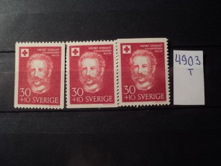 Фото марки Швеция серия 1959г **